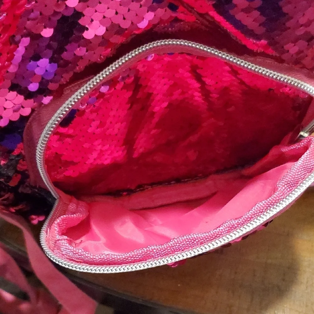 Sparkly Pink Unicorn Kids Backpack